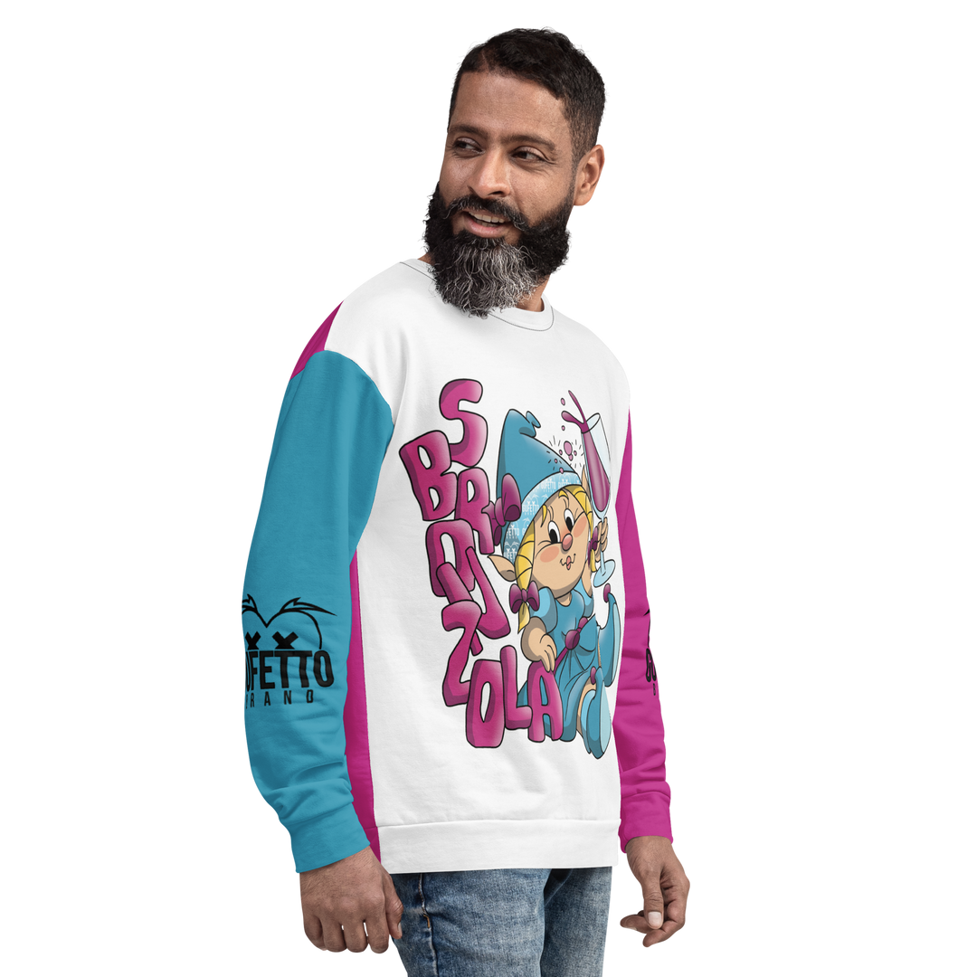 Felpa unisex Uomo/Donna SBRONZOLA - Gufetto Brand 