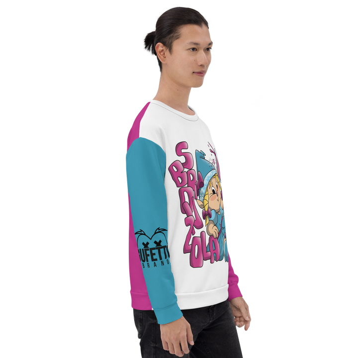 Felpa unisex Uomo/Donna SBRONZOLA - Gufetto Brand 