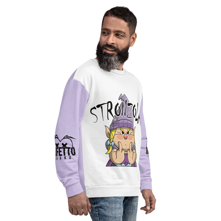 Felpa unisex Uomo/Donna STRONZOLA - Gufetto Brand 