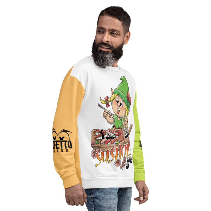 Felpa unisex Uomo/Donna SUSHOLA - Gufetto Brand 