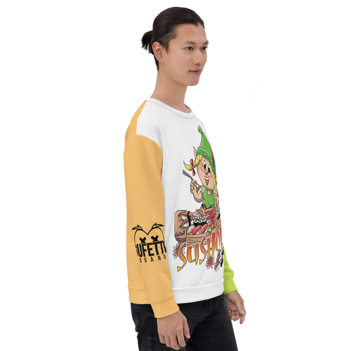 Felpa unisex Uomo/Donna SUSHOLA - Gufetto Brand 