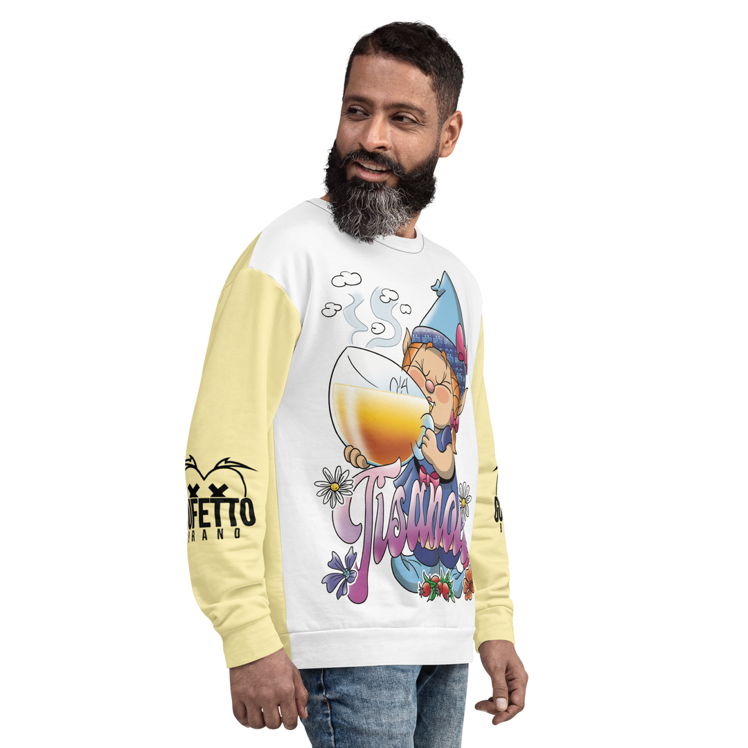 Felpa unisex Uomo/Donna TISANOLA - Gufetto Brand 