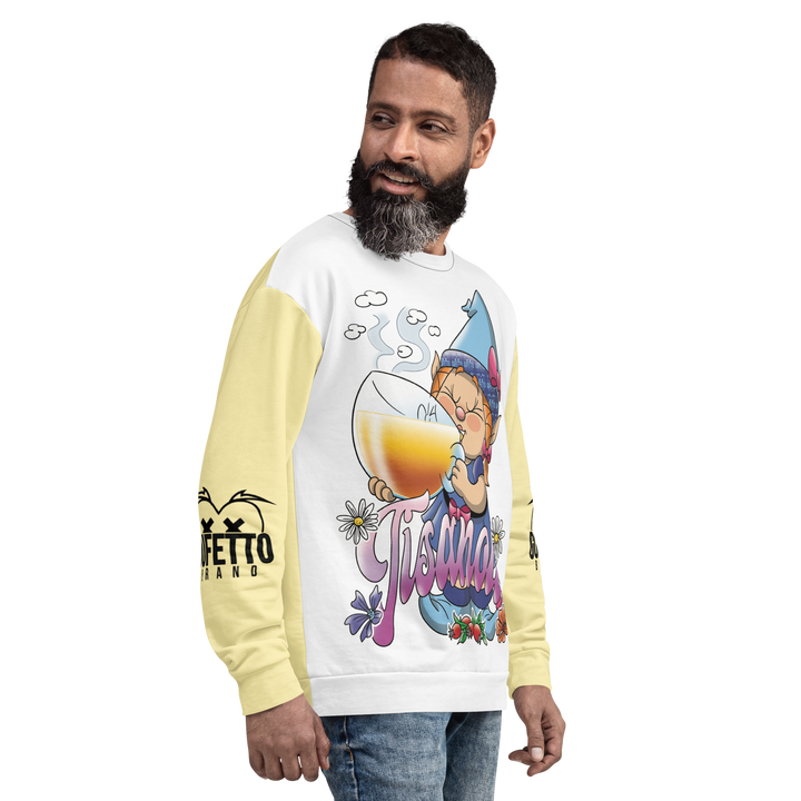 Felpa unisex Uomo/Donna TISANOLA - Gufetto Brand 