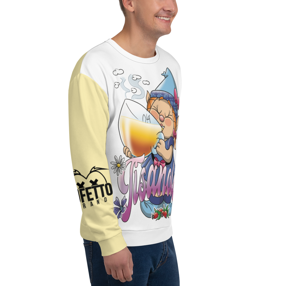 Felpa unisex Uomo/Donna TISANOLA - Gufetto Brand 