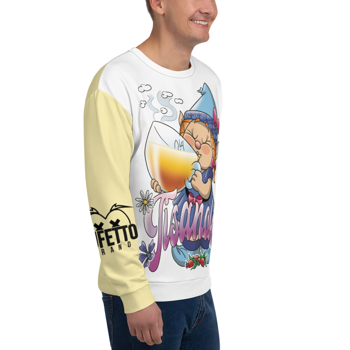 Felpa unisex Uomo/Donna TISANOLA - Gufetto Brand 