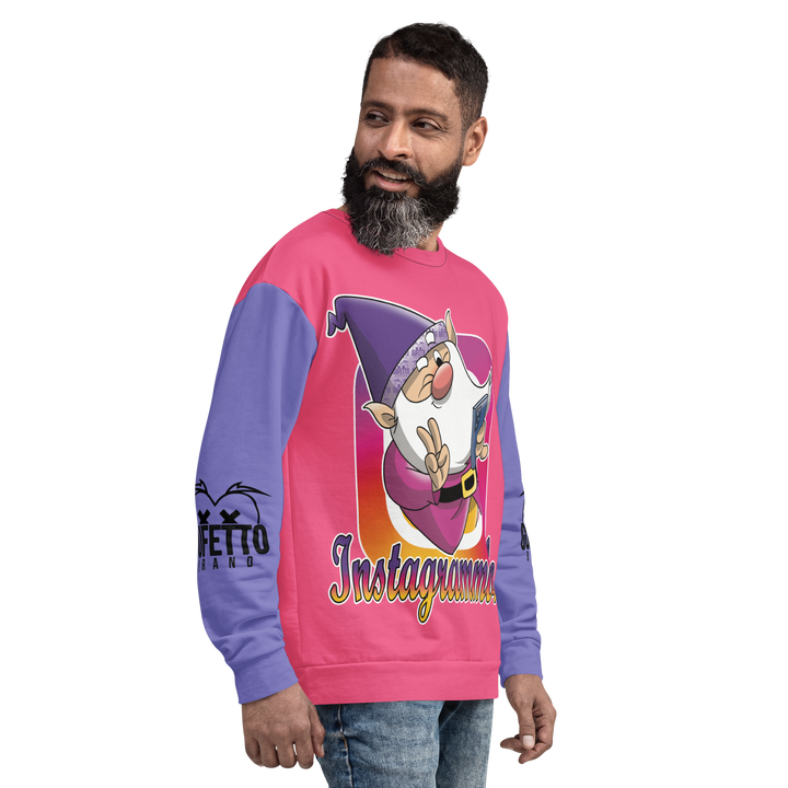 Felpa unisex Uomo/Donna INSTAGRAMMOLO - Gufetto Brand 