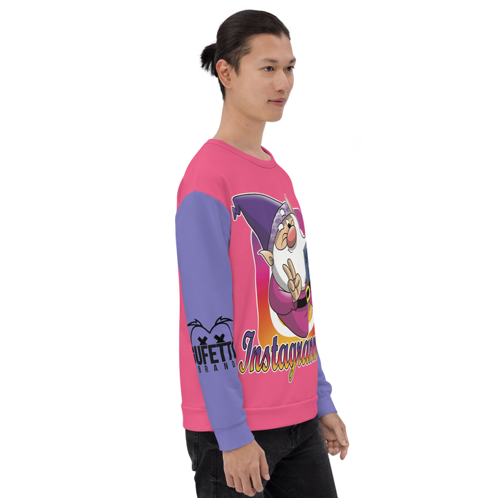 Felpa unisex Uomo/Donna INSTAGRAMMOLO - Gufetto Brand 