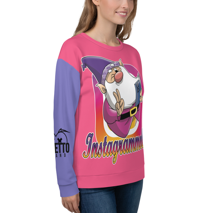 Felpa unisex Uomo/Donna INSTAGRAMMOLO - Gufetto Brand 