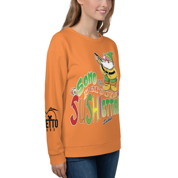 Felpa unisex Uomo/Donna SUSHIETTIBILE - Gufetto Brand 