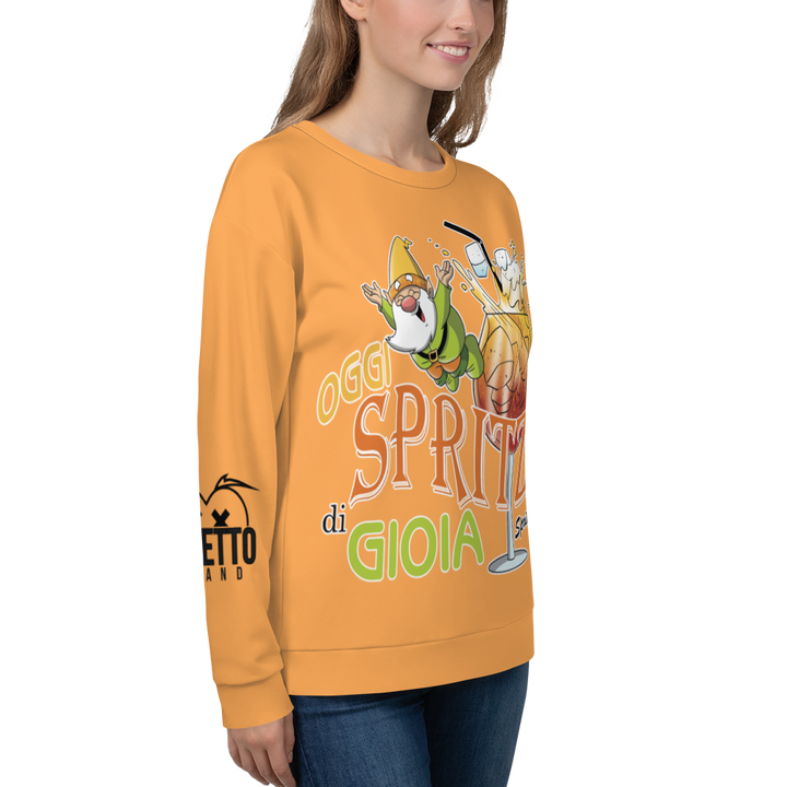 Felpa unisex Uomo/Donna SPRITZ DI GIOIA - Gufetto Brand 