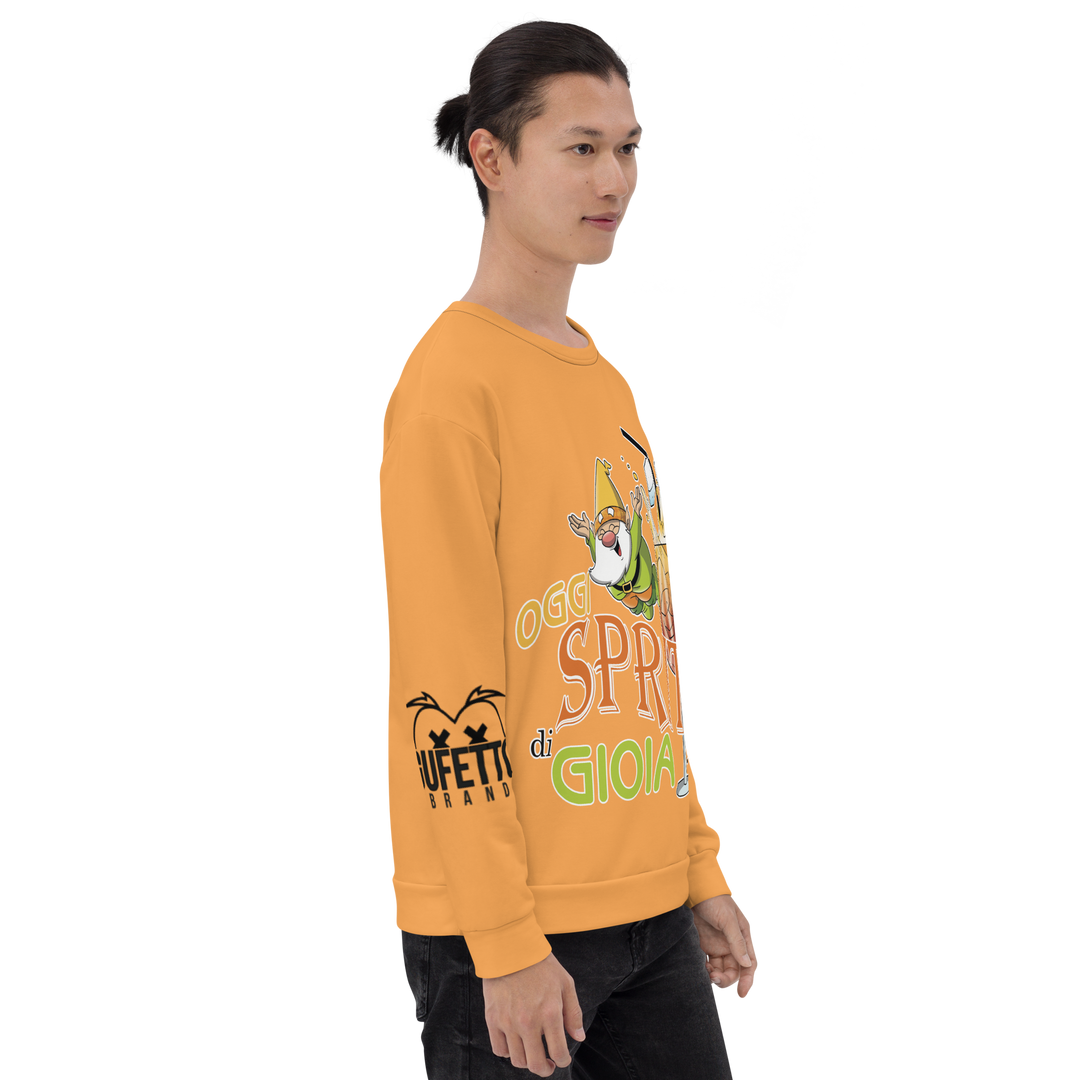 Felpa unisex Uomo/Donna SPRITZ DI GIOIA - Gufetto Brand 