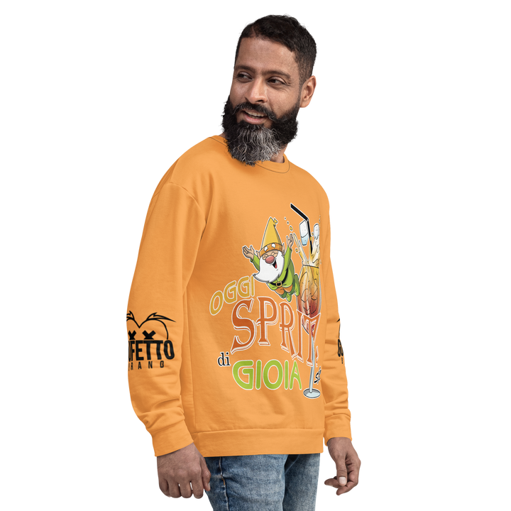 Felpa unisex Uomo/Donna SPRITZ DI GIOIA - Gufetto Brand 