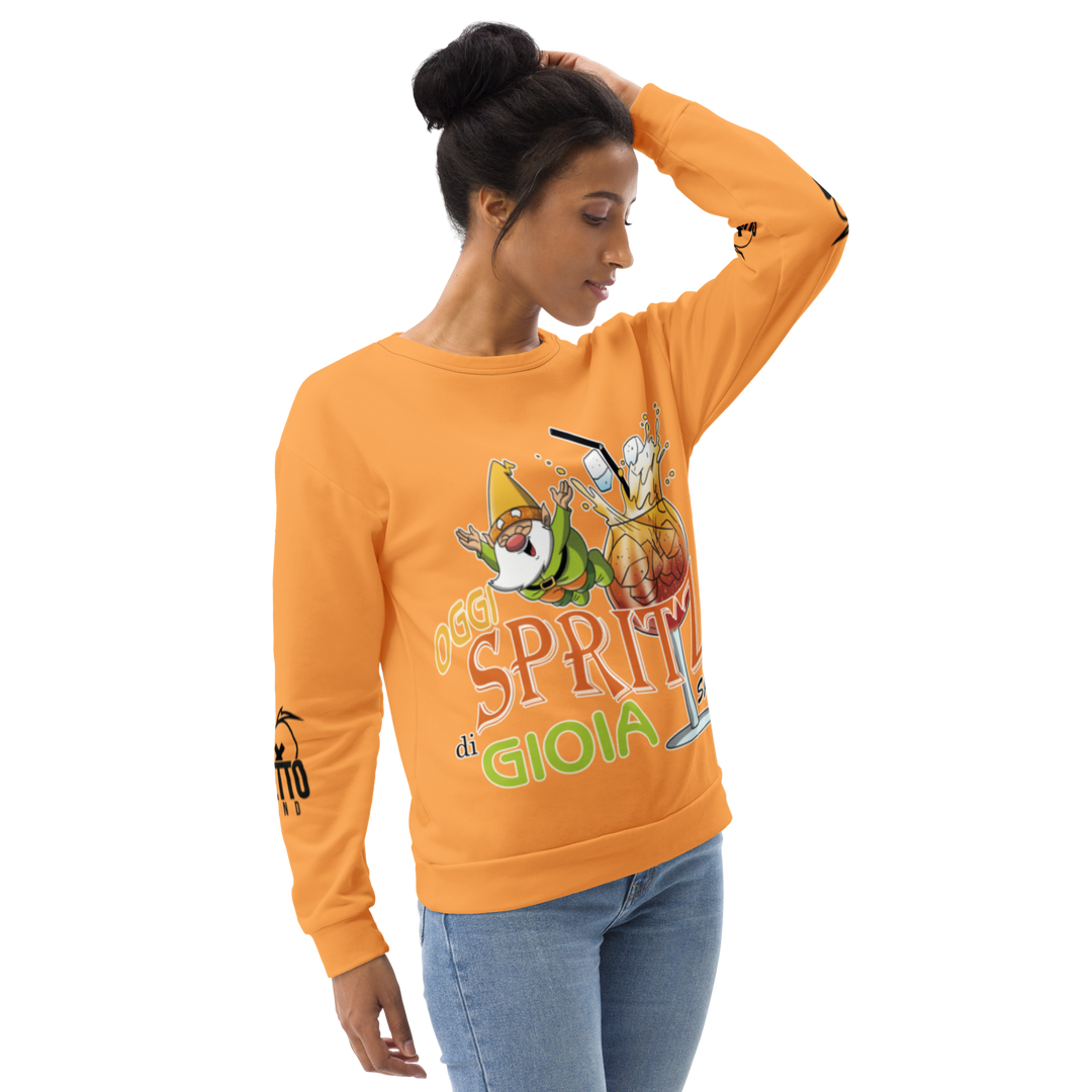 Felpa unisex Uomo/Donna SPRITZ DI GIOIA - Gufetto Brand 