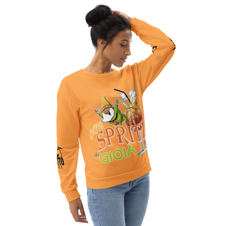 Felpa unisex Uomo/Donna SPRITZ DI GIOIA - Gufetto Brand 