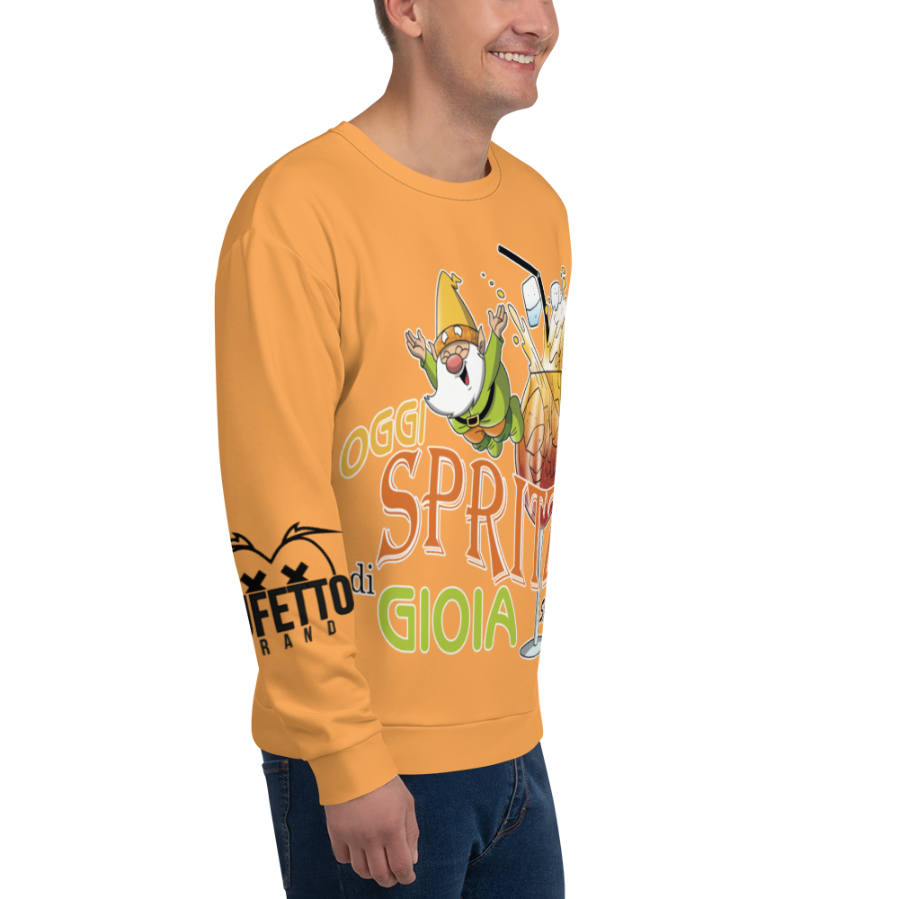 Felpa unisex Uomo/Donna SPRITZ DI GIOIA - Gufetto Brand 