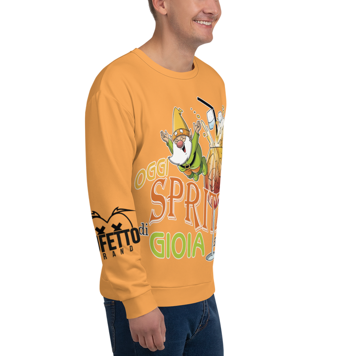 Felpa unisex Uomo/Donna SPRITZ DI GIOIA - Gufetto Brand 