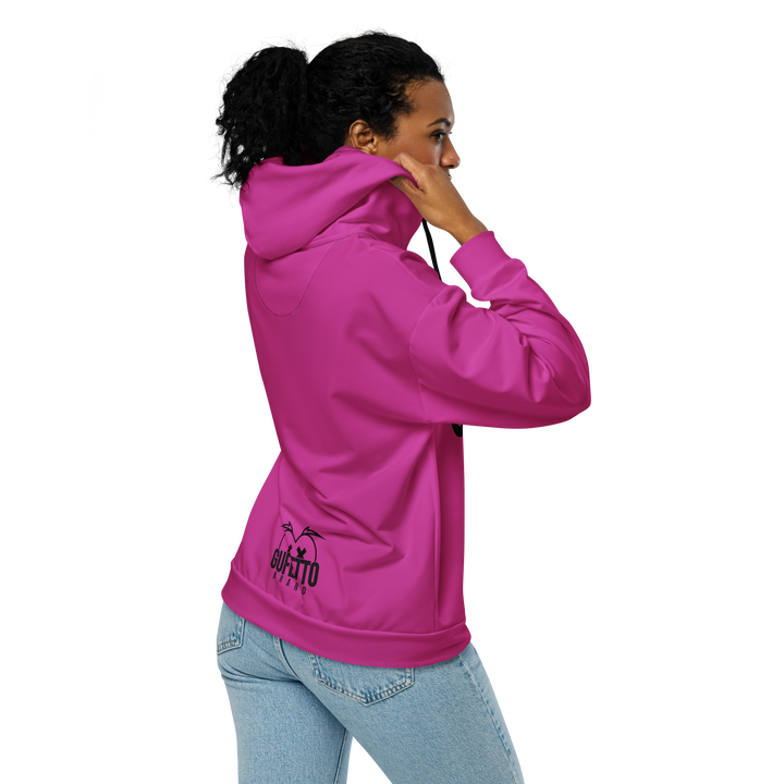 Felpa con cappuccio con zip unisex Uomo/Donna Gufetto Viola - Gufetto Brand 