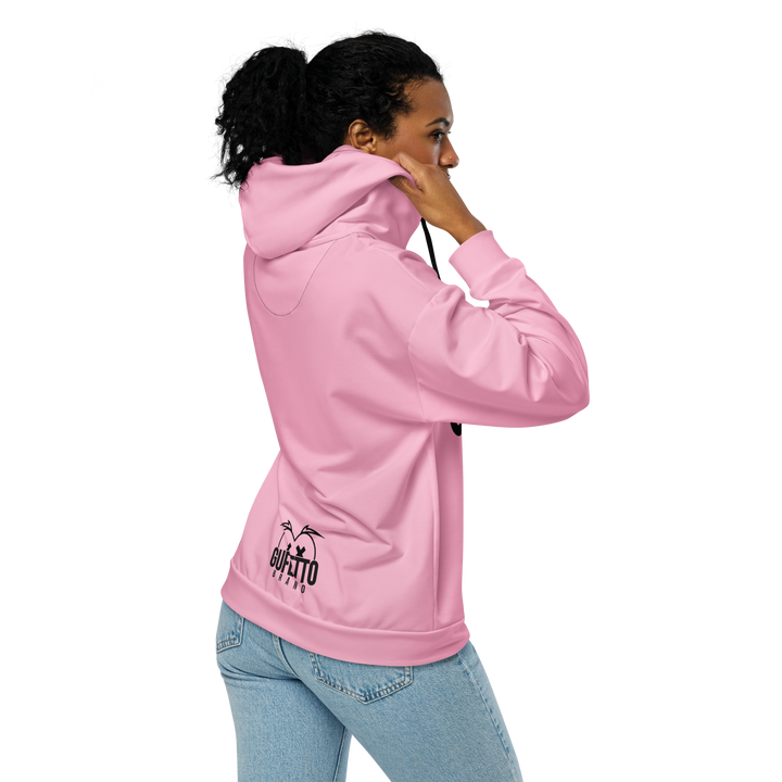 Felpa con cappuccio con zip unisex Uomo/Donna Gufetto Pink - Gufetto Brand 