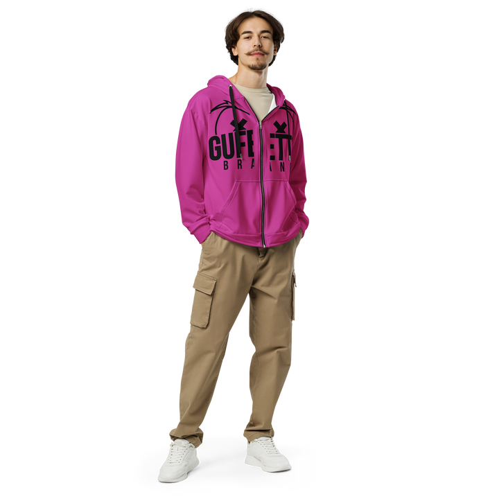 Felpa con cappuccio con zip unisex Uomo/Donna Gufetto Viola - Gufetto Brand 
