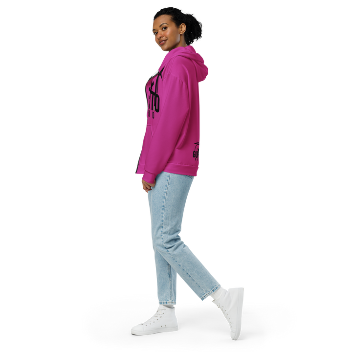 Felpa con cappuccio con zip unisex Uomo/Donna Gufetto Viola - Gufetto Brand 