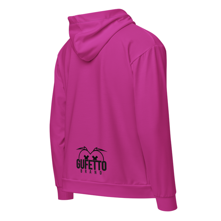 Felpa con cappuccio con zip unisex Uomo/Donna Gufetto Viola - Gufetto Brand 