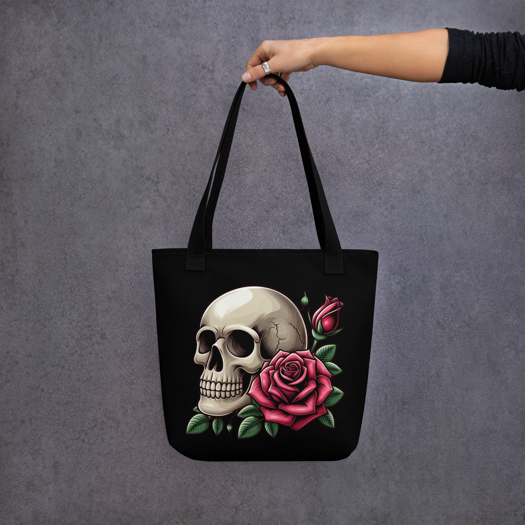 Shopping bag SKULL DARK - Gufetto Brand 