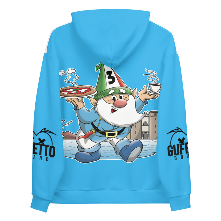 Felpa con cappuccio Uomo/Donna NAPOLO - Gufetto Brand 