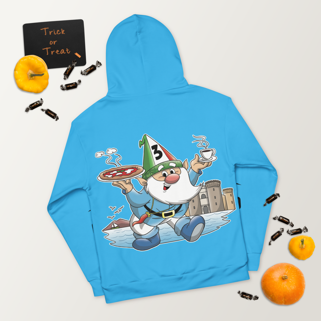 Felpa con cappuccio Uomo/Donna NAPOLO - Gufetto Brand 
