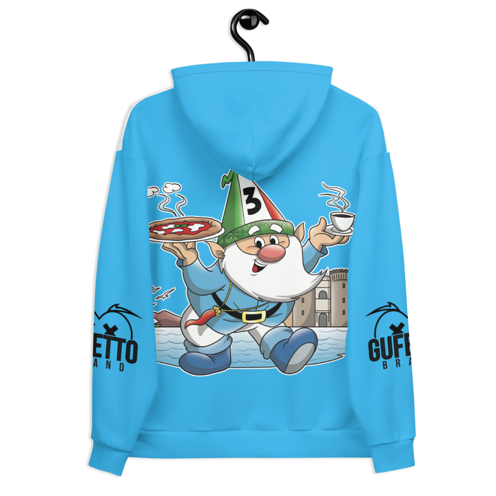 Felpa con cappuccio Uomo/Donna NAPOLO - Gufetto Brand 