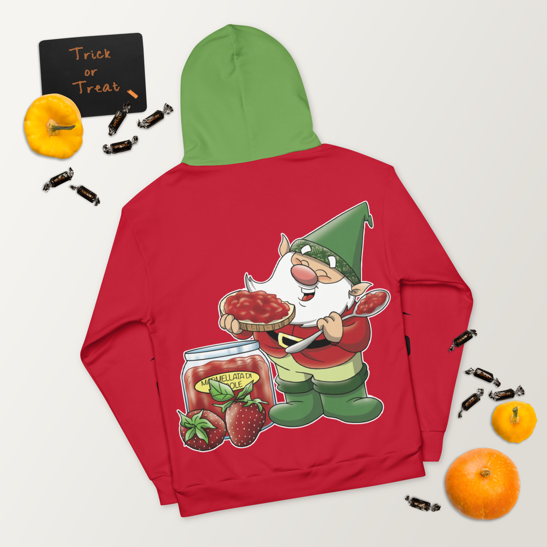 Felpa con cappuccio Uomo/Donna MARMELLATOLO - Gufetto Brand 
