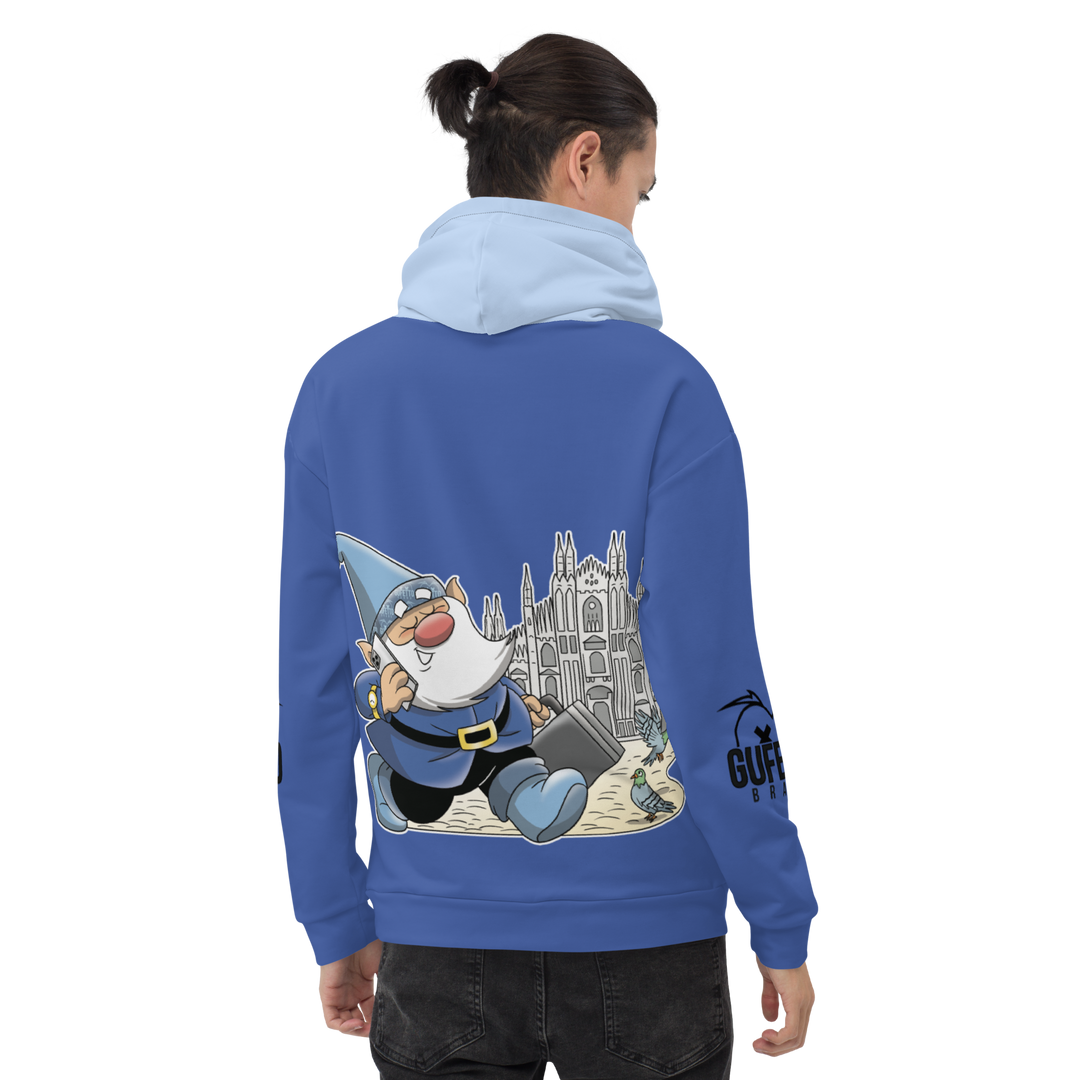 Felpa con cappuccio Uomo/Donna MILANOLO - Gufetto Brand 