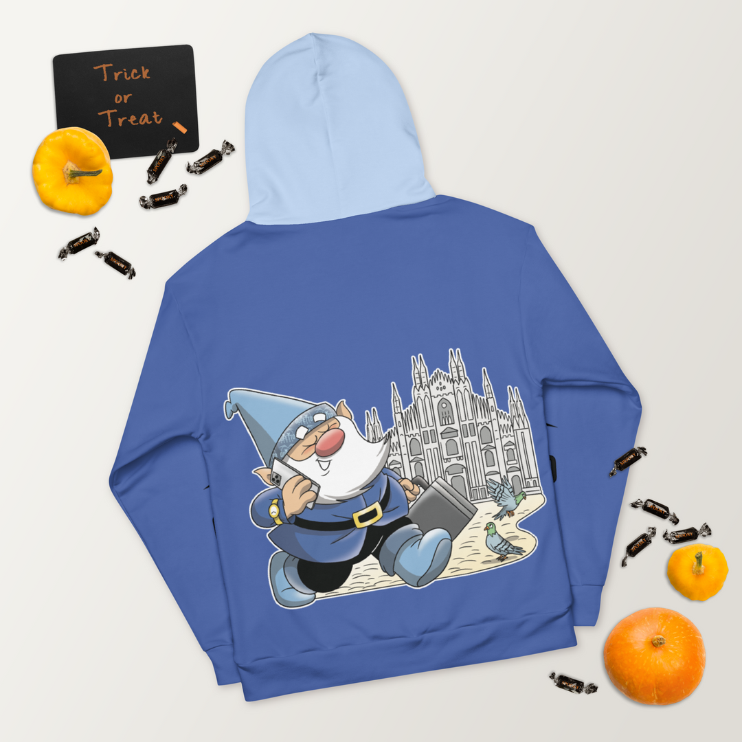 Felpa con cappuccio Uomo/Donna MILANOLO - Gufetto Brand 