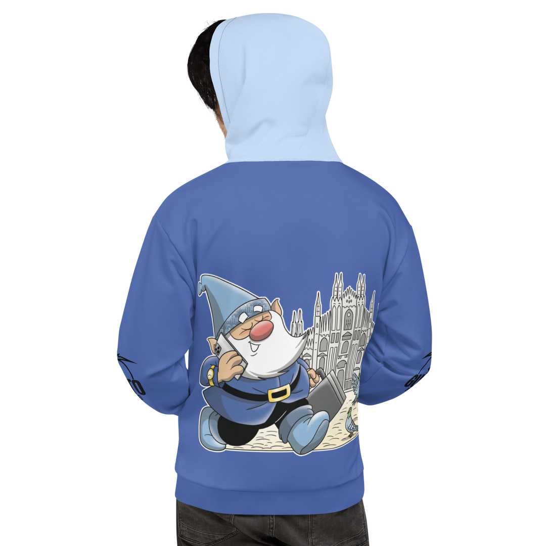 Felpa con cappuccio Uomo/Donna MILANOLO - Gufetto Brand 