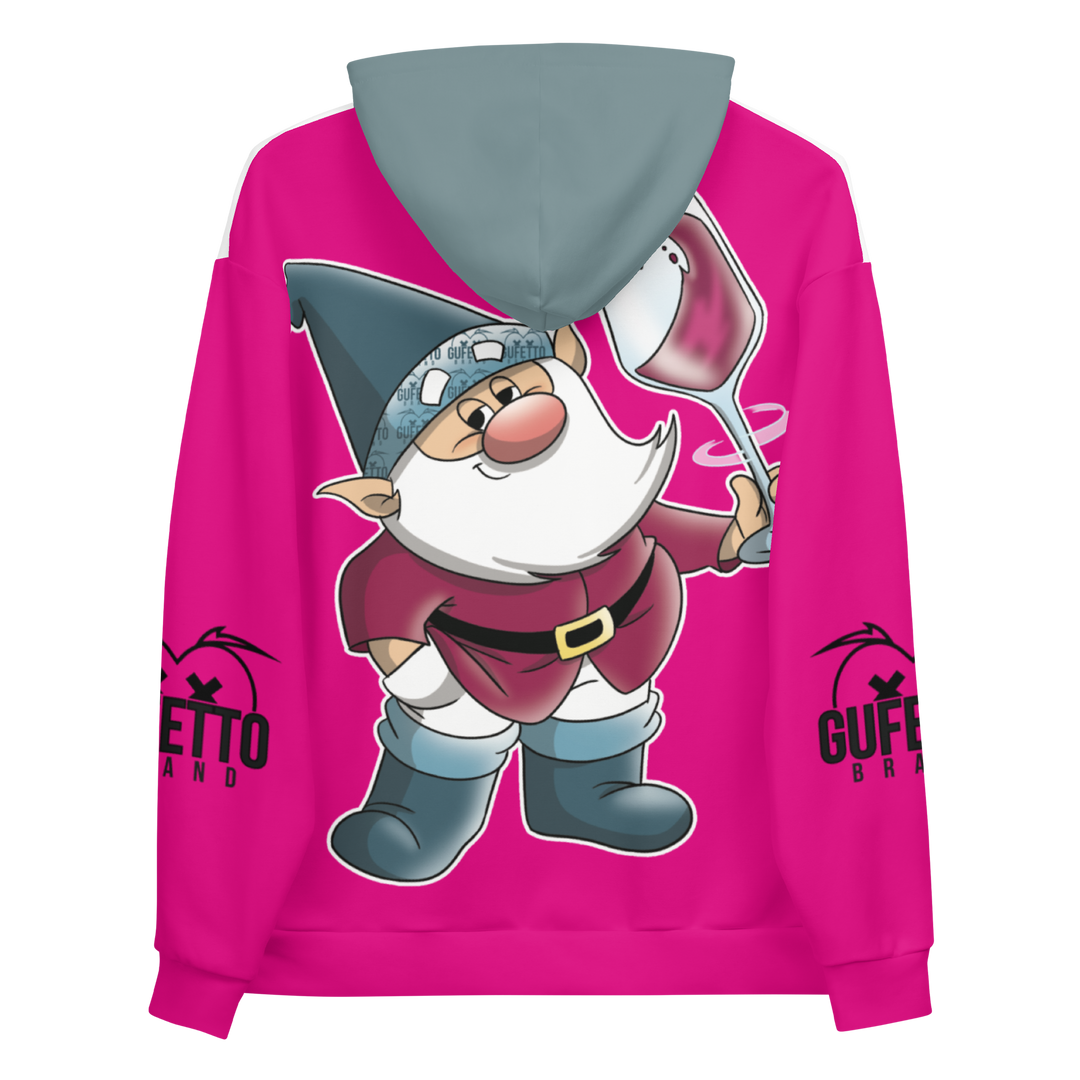 Felpa con cappuccio Unisex Uomo/Donna VINOLO - Gufetto Brand 