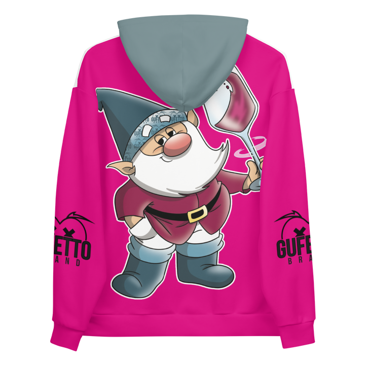 Felpa con cappuccio Unisex Uomo/Donna VINOLO - Gufetto Brand 