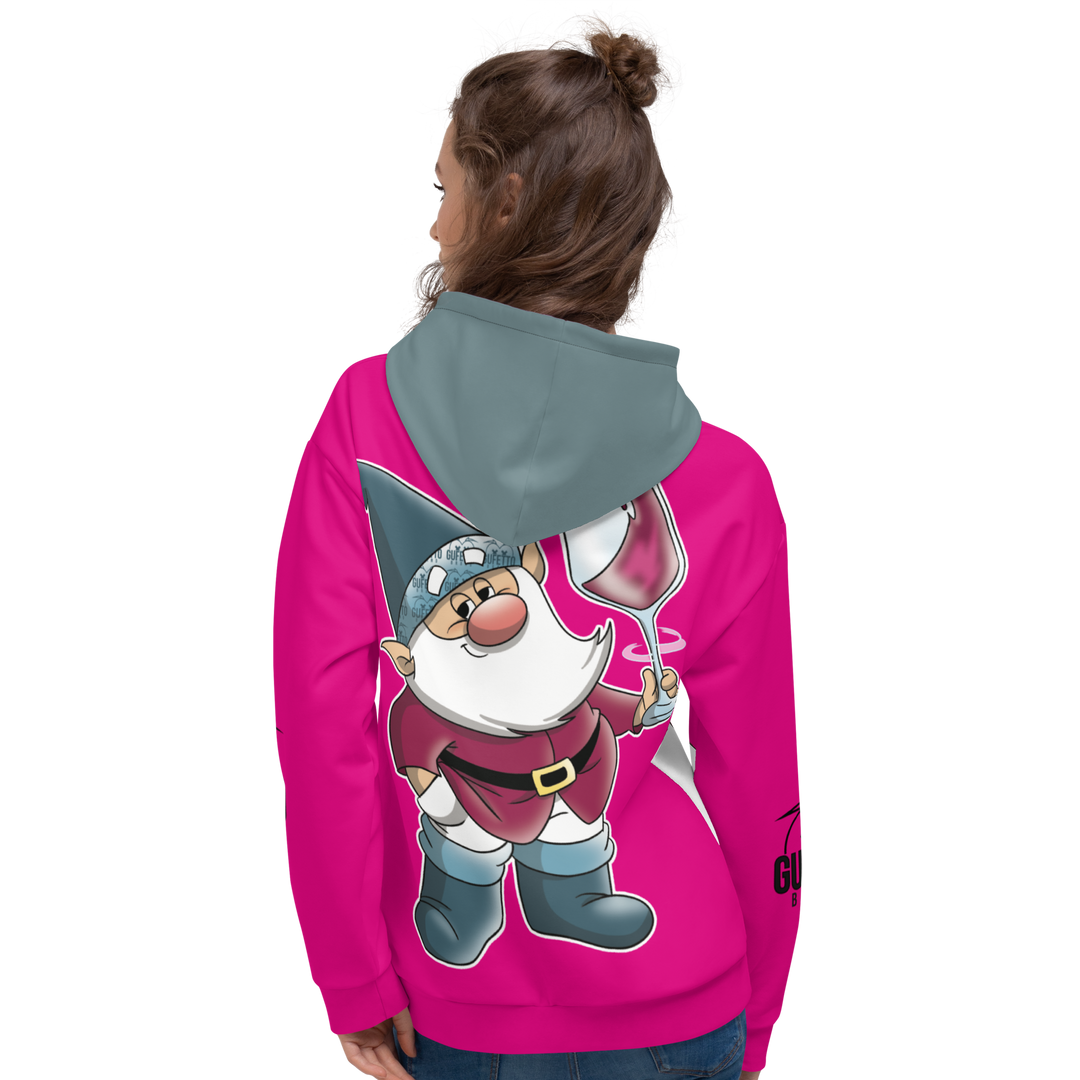 Felpa con cappuccio Unisex Uomo/Donna VINOLO - Gufetto Brand 