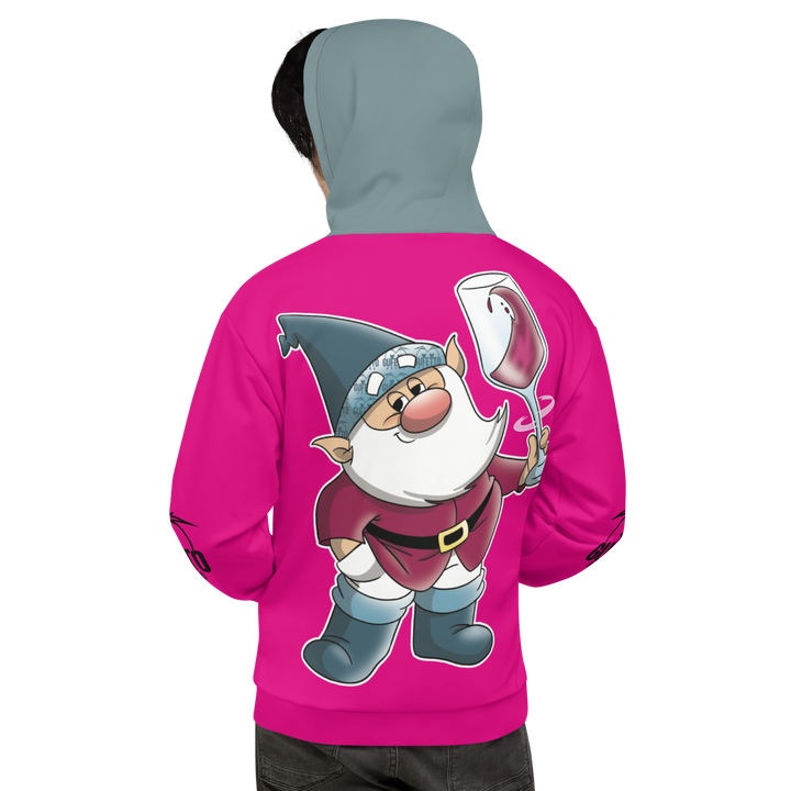 Felpa con cappuccio Unisex Uomo/Donna VINOLO - Gufetto Brand 