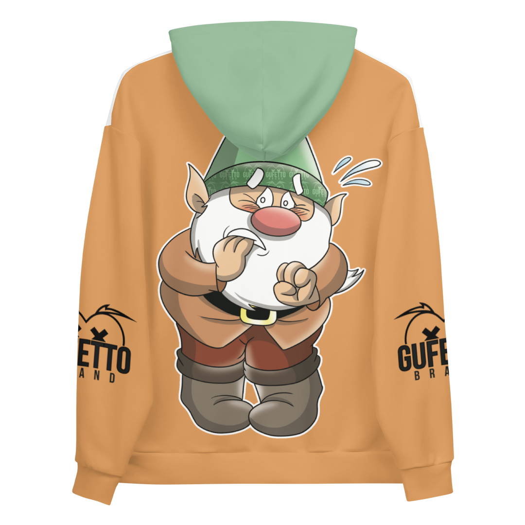Felpa con cappuccio Unisex Uomo/Donna ANSIOLO TWO - Gufetto Brand 