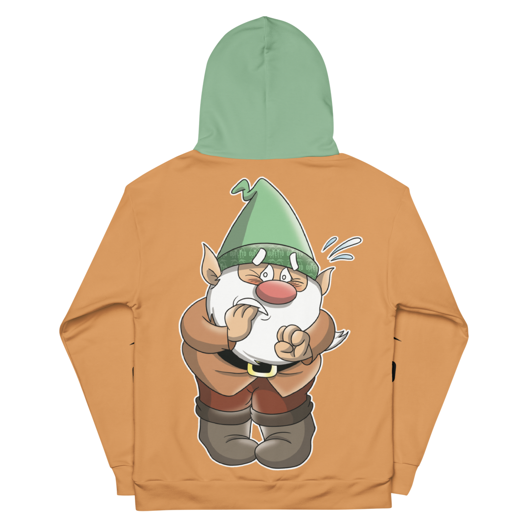 Felpa con cappuccio Unisex Uomo/Donna ANSIOLO TWO - Gufetto Brand 