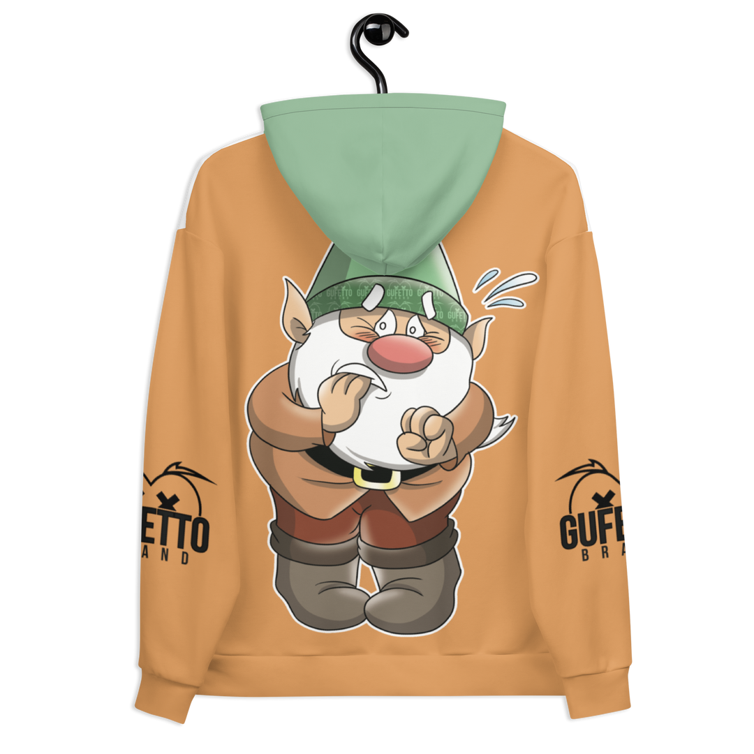 Felpa con cappuccio Unisex Uomo/Donna ANSIOLO TWO - Gufetto Brand 