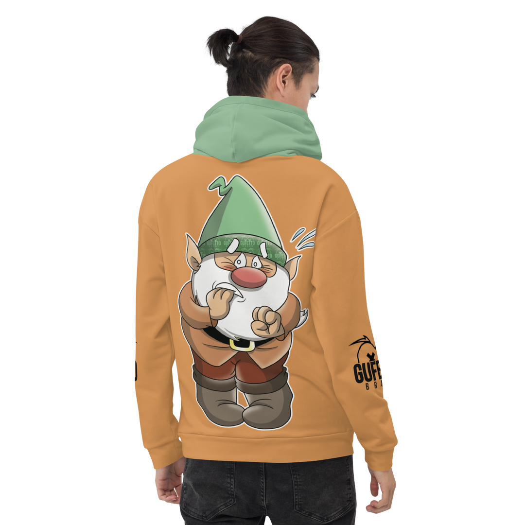 Felpa con cappuccio Unisex Uomo/Donna ANSIOLO TWO - Gufetto Brand 