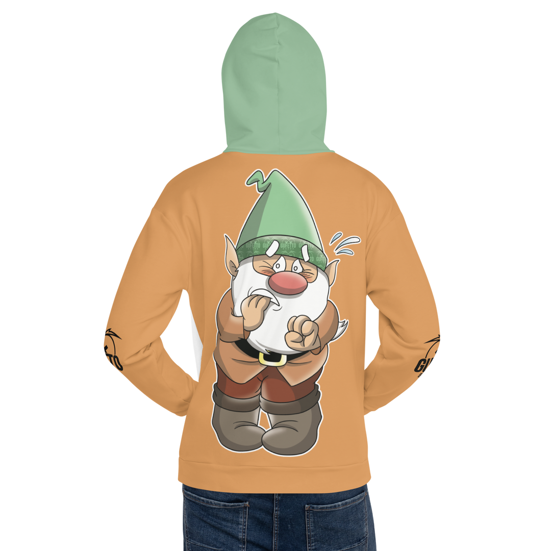 Felpa con cappuccio Unisex Uomo/Donna ANSIOLO TWO - Gufetto Brand 