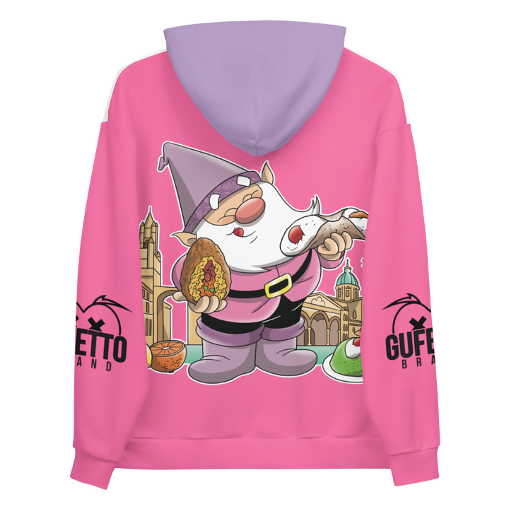 Felpa con cappuccio Unisex Uomo/Donna PALERMOLO - Gufetto Brand 