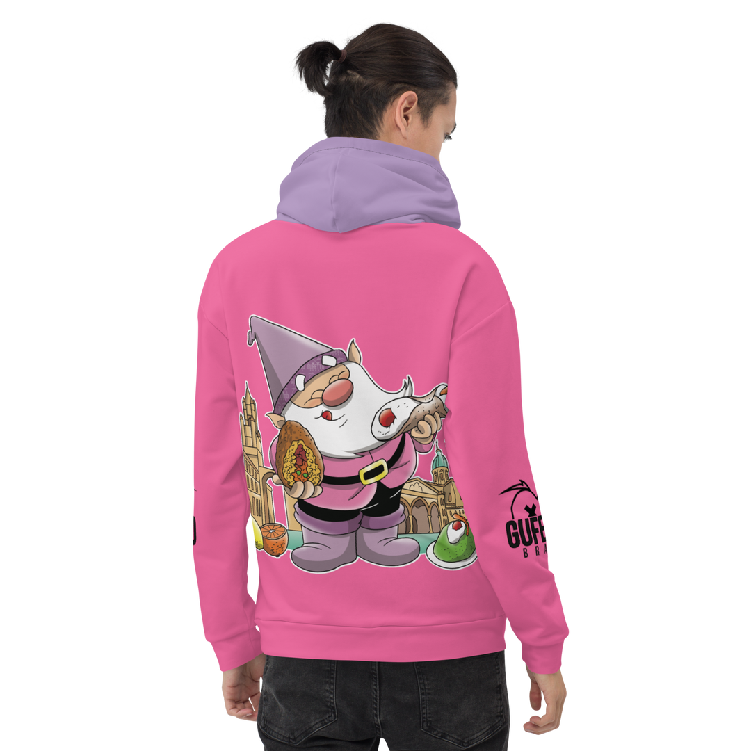 Felpa con cappuccio Unisex Uomo/Donna PALERMOLO - Gufetto Brand 