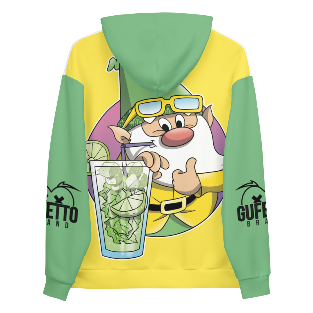 Felpa con cappuccio Uomo/Donna MOJITOLO 2 - Gufetto Brand 