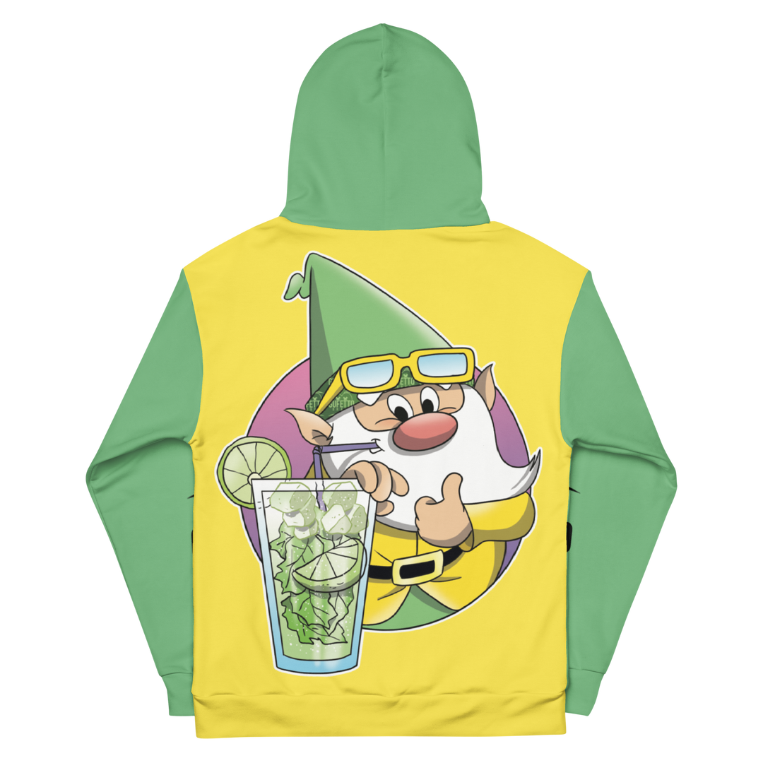 Felpa con cappuccio Uomo/Donna MOJITOLO 2 - Gufetto Brand 