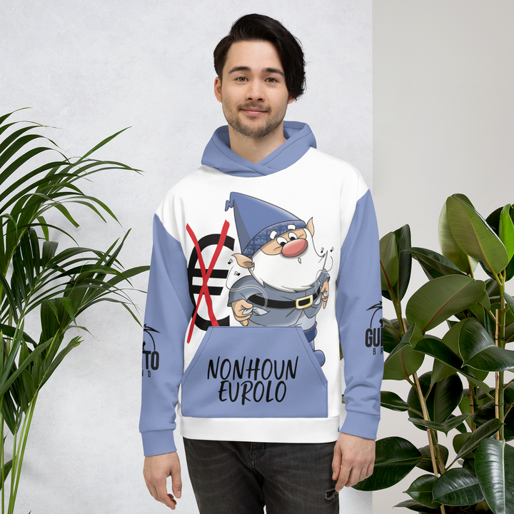 Felpa con cappuccio Uomo/Donna NONHOUNEUROLO - Gufetto Brand 