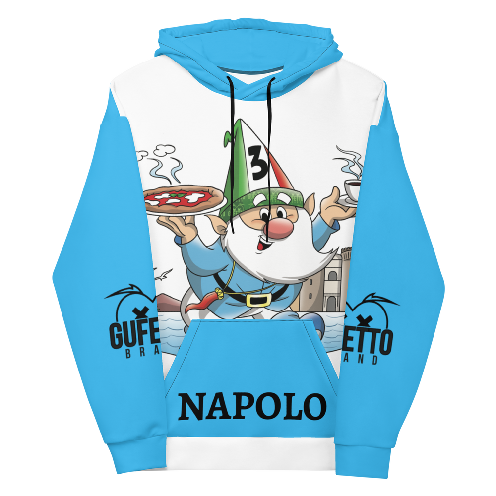 Felpa con cappuccio Uomo/Donna NAPOLO - Gufetto Brand 