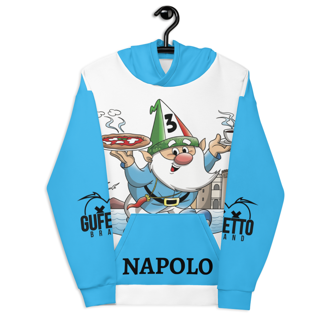 Felpa con cappuccio Uomo/Donna NAPOLO - Gufetto Brand 