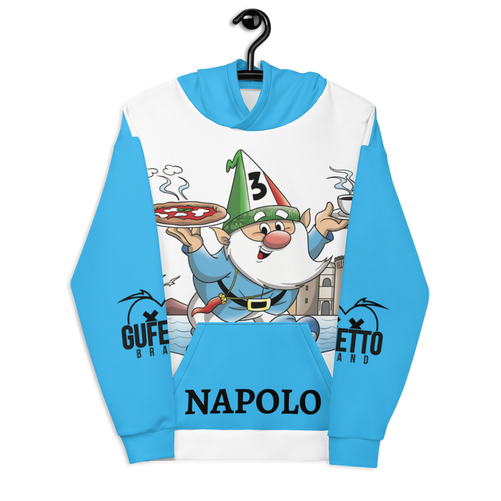 Felpa con cappuccio Uomo/Donna NAPOLO - Gufetto Brand 